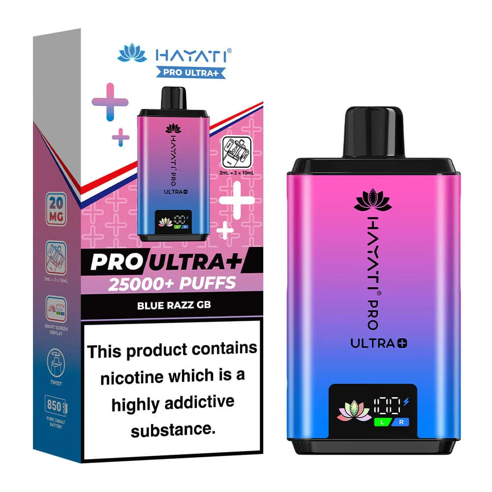 Hayati Pro Ultra + 25,000 - Box of 5 units