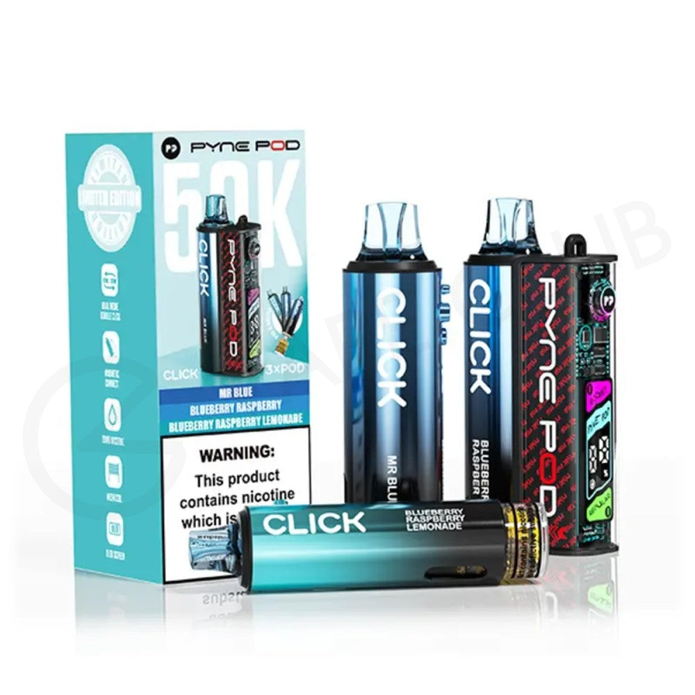 Pyne Pod 50K Click Prefilled Pod Kit (3in1) - Box of 5 units