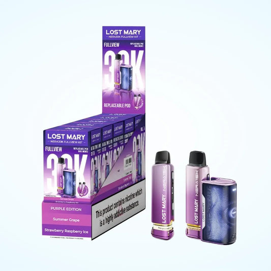 Lost Mary Nera 30K PreFilled Kit - Box of 5 Units