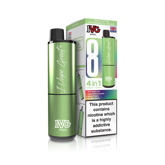 IVG 2400 Refillable Kit - Singles & 3 for £25 offer